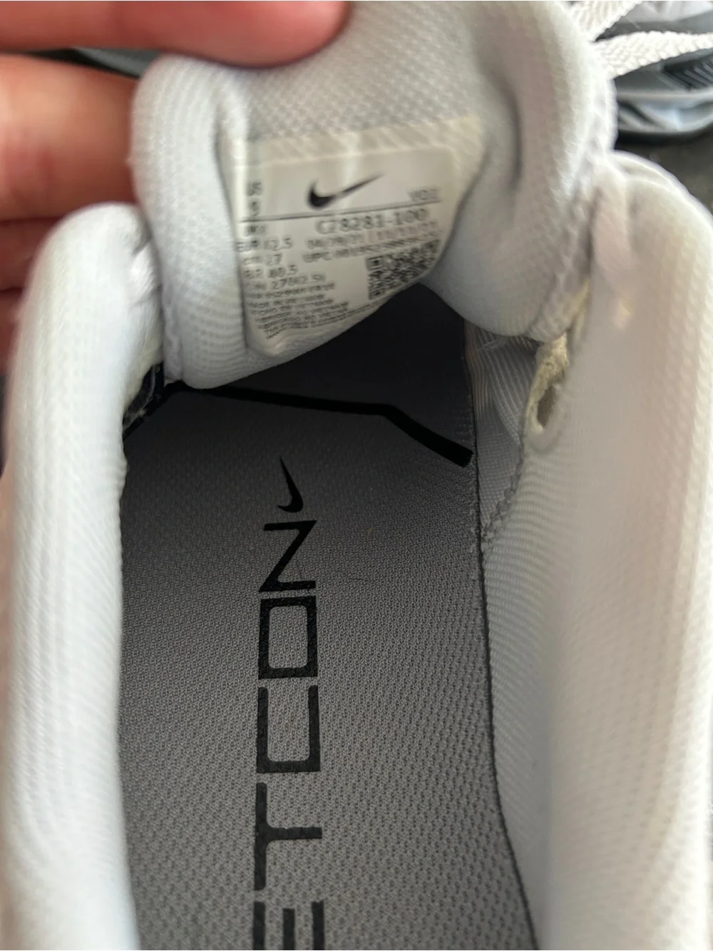 Nike Metcon 7 White and Black Men's Cross-Training Shoe size 9 hyperlift